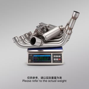Tubo de Escape Delantero Modificado para Motocicleta CBR650R CB650F, Sistema de Escape Slip-On para <span class=keywords><strong>Moto</strong></span>, 60mm Killer - Product Image 6