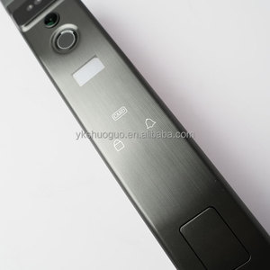 Serrure de porte intelligente numérique avec caméra, logo personnalisé, empreinte digitale, mot de passe intelligent, pour appartement et maison - Product Image 3