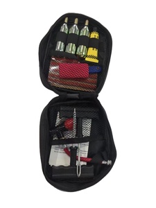 DE RONG Vente en gros de cartouches de <span class=keywords><strong>CO2</strong></span> filetées de 16 g avec <span class=keywords><strong>pompe</strong></span> de gonflage pour vélo 3/8-24UNF, kit d'outils de réparation de vélo pour route et VTT - Product Image 2