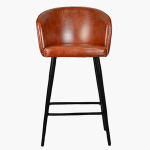 Chaises de salle à manger à dossier haut avec assise rembourrée et pieds robustes pour des repas et des rassemblements familiaux confortables - Product Image 1