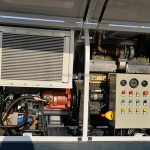 Mini pompe à béton stationnaire diesel hydraulique diesel Pompe à béton à vis - Product Image 3