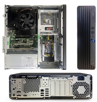 Harga Grosir Fiber Small Chassis Komputer Desktop Kantor Komersial PC I5-14500 8G 512G SSD HPs Elite SFF 800G9