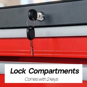 Nhà Máy Tùy Biến 7 Ngăn Kéo Lưu Trữ Tủ Kim Loại Hội Thảo Công Cụ Tủ, Tự Động Sửa Chữa Công Cụ Ngực Trên Bánh Xe - Product Image 5