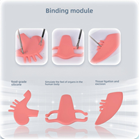 Module de simulation de chirurgie laparoscopique - Kit d'entraînement aux compétences chirurgicales en silicone pour la formation médicale