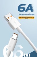 Câble de données pour téléphone portable en PVC de 2 m, type C/micro-USB, avec charge rapide 3A et conducteur en cuivre composite pour Android