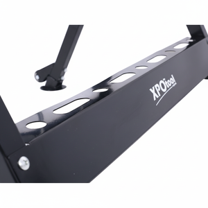 DB 30\"x20\" Steel <b>Welding</b> Workbench Table 400lbs Load Capacity Automatic Folding Work <b>Bench</b> Three Slot Design <b>Welding</b> Table - Product Image 1