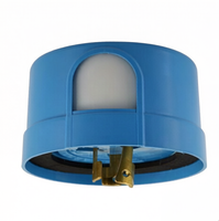 Interrupteur à détecteur de lumière SanJin Dusk Dawn 25A IP44 5-15 Lux, fixation Twist-lock pour éclairage extérieur, rue, jardin, paysage