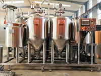 Équipement conique de brassage d'alcool de barre de l'acier inoxydable 3 du fermenteur 50L d'Unitank