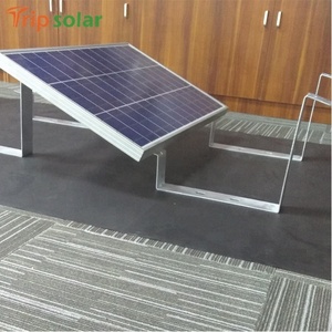 Support solaire lesté en acier et aluminium TRIPSOLAR, finition anodisée, garantie 10 ans, résistance au vent 40 m/s, charge de neige 1,4 <span class=keywords><strong>kN</strong></span>/m², système solaire - Product Image 3