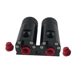 BJR Kfz-Performance-Teile Aluminium-Doppel-AN-Anschluss AN10 Ölabscheider-Tank - Product Image 1