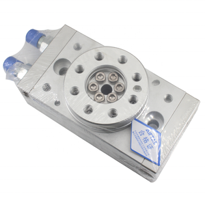 HRQ Seri 10A 90/180 Derajat Ayunan Padat Meja Pneumatik Aktuator Udara Fir Hidrolik Silinder Putar Airtac Pneumatik - Product Image 6