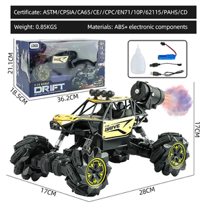 Coche Teledirigido de Acrobacias 1/14, Vehículo Todoterreno con Control Manual, <span class=keywords><strong>Coches</strong></span> <span class=keywords><strong>RC</strong></span> con Efecto de Humo, Juguete <span class=keywords><strong>RC</strong></span> <span class=keywords><strong>Crawler</strong></span> - Product Image 2