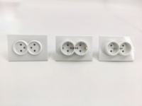 Interrupteur à bascule en plastique de qualité supérieure, standard continental 16A, 3 positions, pour accessoires électriques domestiques, surdimensionné