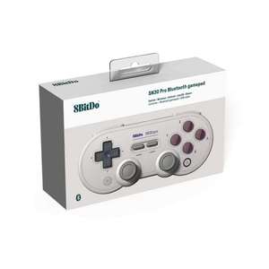 Control inalámbrico original 8BitDo 80DJ04 SN30 Pro G Classic con joystick de efecto Hall, batería de 480 mAh, 18 horas de duración de batería y movimiento de 6 ejes. - Product Image 5