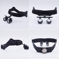 Chenwei 2.5x 3.5x Microscope dentaire réglable CE approuvé loupes avec lumière LED