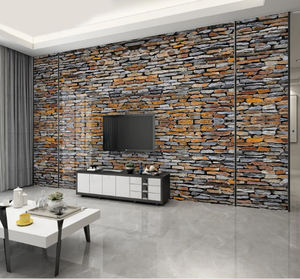 Papel tapiz mural <span class=keywords><strong>de</strong></span> <span class=keywords><strong>pizarra</strong></span> y <span class=keywords><strong>pared</strong></span> <span class=keywords><strong>de</strong></span> piedra vintage contemporáneo <span class=keywords><strong>para</strong></span> paneles <span class=keywords><strong>de</strong></span> <span class=keywords><strong>pared</strong></span> <span class=keywords><strong>de</strong></span> sala <span class=keywords><strong>de</strong></span> estar y baño - Product Image 2