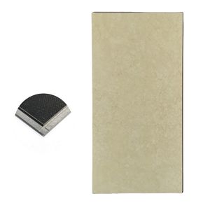 Sistema de Instalación Fácil con Clic, Tablas de Suelo SPC de 4 mm y 5 mm, Color Amarillo Claro, Aspecto de Concreto - Product Image 1