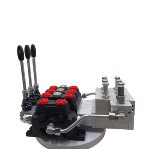 Vanne de commande directionnelle sectionnelle électro-hydraulique à double action à 3 bobines 100L/min |   315 Bar, Fabricant direct d'usine - Product Image 3