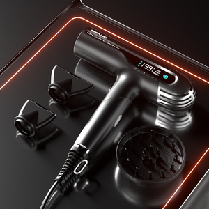 Technologie de film thermique professionnelle Sèche-cheveux intelligent ultra léger à grande vitesse Sèche-cheveux ionique à infrarouge lointain BLDC - Product Image 1