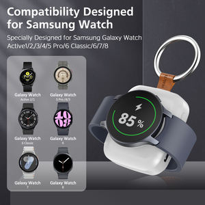 Batterie Externe Magnétique Sans Fil 1200mAh <span class=keywords><strong>Chargeur</strong></span> de <span class=keywords><strong>Montre</strong></span> Portable pour <span class=keywords><strong>Samsung</strong></span> Galaxy Watch 7 Ultra 6 Classic 5 Pro 4/3 <span class=keywords><strong>Active</strong></span> 2/1 - Product Image 6