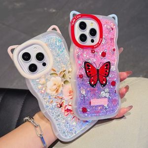เคสโทรศัพท์ใสแบบมีกลิตเตอร์ ขอบหยักใส วัสดุ TPU สำหรับ Y21 2020/Y21S/Y33S Y22 4G/Y22S 4G/Y35 4G <span class=keywords><strong>2022</strong></span> Y15S/Y01 Y36 4G - Product Image 4