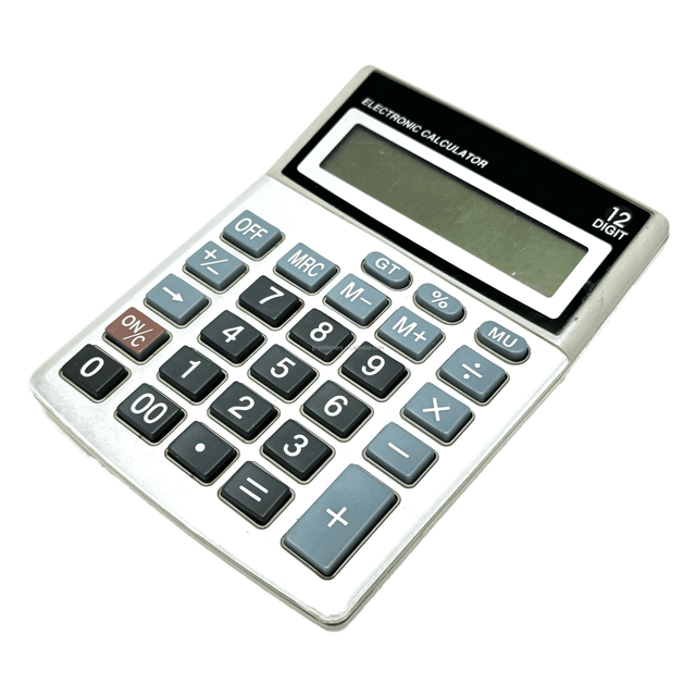 Desk Office Calculator With Large LCD Display Big Sensitive Button 12 Digits Desktop Calculator
