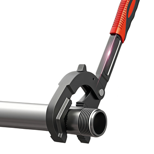 Clé universelle réglable, clé à tuyau multifonction, ensemble d'outils rapides pour usage domestique, conception anti-dents de requin - Product Image 1