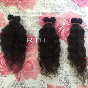 Venta al por mayor de pelo natural virgen indio Remy tejido cuerpo modelo cuerpo ondulado estilo varias longitudes de 20 a 30 pulgadas precio barato - Product Image 4