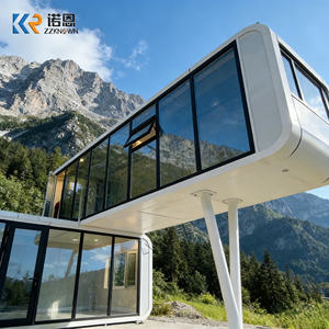 Capsule spatiale commerciale, maison conteneur avec salon et cuisine, hôtel, design de capsule spatiale <span class=keywords><strong>d</strong></span>émontable - Product Image 2