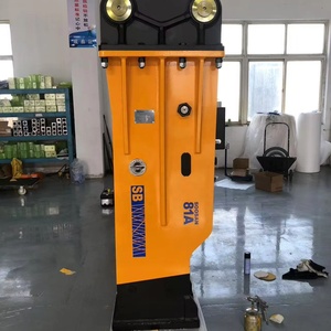 เบรคเกอร์ไฮดรอลิกแบบกล่อง81A Sb ความจุ18-26ตันสำหรับรถขุดสภาพใหม่อุปกรณ์ก่อสร้างเครื่องสะสมแกน - Product Image 1