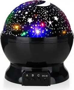 Kids Star Projector Night light Fun gift for 1-14 year old girls and boys Kids Bedroom ceiling Stars and Moon Kids Calm Sleep