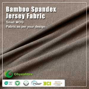<span class=keywords><strong>Il</strong></span> Miglior Fornitore di Tessuto in Bambù, Assorbente 220gsm 95% Bambù 5% Spandex per Abbigliamento - Product Image 4