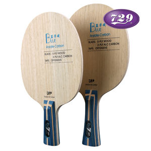 Fabricant chinois de Tennis de Table, lame en carbone en bois de haute qualité, lame de Tennis de Table, <span class=keywords><strong>Ping</strong></span> <span class=keywords><strong>Pong</strong></span>, pagaie de Tennis de Table, lame de chauve-souris - Product Image 3