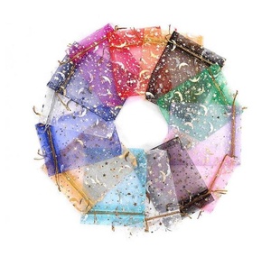 15x20cm sacs <span class=keywords><strong>en</strong></span> Organza transparent <span class=keywords><strong>Tulle</strong></span> maille fête faveur cadeau sac bijoux pochettes pour mariage anniversaire Baby Shower Festival cosmétiques - Product Image 5