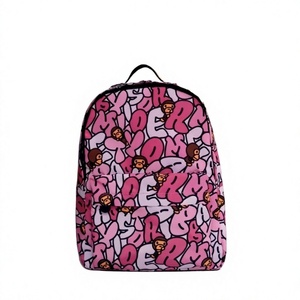 <span class=keywords><strong>Sac</strong></span> à <span class=keywords><strong>dos</strong></span> <span class=keywords><strong>BAPE</strong></span> en polyester ultra-léger avec motif singe de dessin animé et lettres, pour étudiants et couples - Unisexe, décontracté, élégant et tendance pour l'école - Product Image 1
