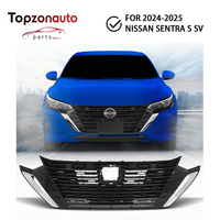 Topzonauto für Nissan Sentra S SV 2024-2025 Vorderer Stoßfänger Oberer Kühlergrill 62310-6LY0A, 623106LY0A