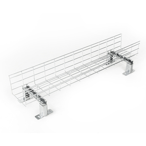 Bandeja de cable de malla de alambre de acero al carbono galvanizado en caliente en varios tamaños para aplicaciones de cableado y tendido de cables - Product Image 2