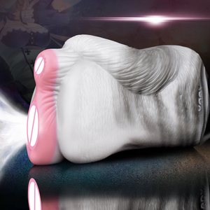 Masturbadores Fetichistas al por Mayor, Juguetes Sexuales <span class=keywords><strong>Eróticos</strong></span> para Hombres, Juguete Anal Gay de Doble Canal, Vagina de Bolsillo, Estimulador de Pene de Silicona Suave para Hombre - Product Image 1