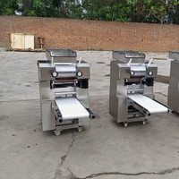 Machine électrique à grande capacité pour la fabrication et la découpe de nouilles plates et rondes, machine à faire et à couper des nouilles fraîches