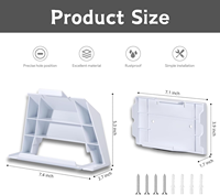 Support mural tout-en-un Starlink, support stable pour routeur Starlink, installation intérieure
