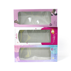 Tùy Chỉnh Tấm Sóng Rõ Ràng Nhựa Cửa Sổ 18 Búp Bê Đồ Chơi Hộp Bao Bì - Product Image 6