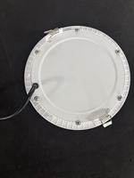 Lampu Panel LED 300mm, Warna Berubah, Cahaya Putih Netral Hangat, Tipis, Bulat, Terpasang di Langit-langit, Permukaan Dalam Ruangan, 20w, 12mm