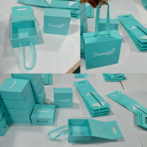 Custom Folding Carton Box for Lipstick Packaging Printed Luxury Cosmetic Paper Box with Ribbon - Product Image 2