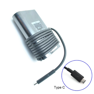20V 3.25A 65W Type <b>C</b> Ac <b>Adapter</b> <b>USB</b> <b>C</b> Laptop Charger for De XPS 12 9250 LA65NM170 DA30NM150 LA45NM150 2YKOF 02YKOF - Product Image 1