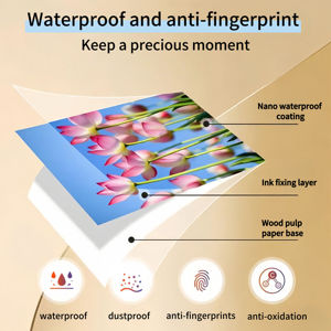 Papier photo brillant compatible avec <span class=keywords><strong>Canon</strong></span> <span class=keywords><strong>SELPHY</strong></span> CP1300 CP1500 CP1200 4x6 pouces 108 feuilles Vente en gros Faible MOQ - Product Image 5