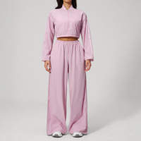 Nouvel ensemble de vêtements de yoga solides pour femmes, protection solaire, haut court, fitness en plein air, séchage rapide