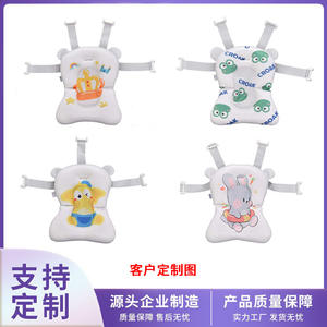 แผ่นรองอาบน้ำเด็กแบบปรับได้รูปตัว T ตาข่ายกันลื่นสำหรับช่วยอาบน้ำทารกแรกเกิด - Product Image 5