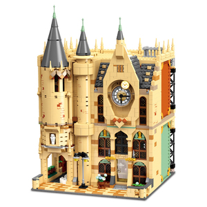 JIESTAR JJ9148 1255PCS Série Cinéma Tour de l'Horloge de Poudlard Modèle de Blocs de Construction Ornement Jouet Éducatif Technique Cadeau de Fête - Product Image 1