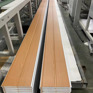 Paneles <span class=keywords><strong>de</strong></span> Techo <span class=keywords><strong>de</strong></span> <span class=keywords><strong>PVC</strong></span> con Acabado Laminado <span class=keywords><strong>Color</strong></span> <span class=keywords><strong>Madera</strong></span>, Impermeables, Paneles <span class=keywords><strong>de</strong></span> <span class=keywords><strong>PVC</strong></span> Coloridos con Estampado en Caliente para Decoración - Product Image 5