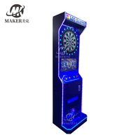 Machine à fléchettes commerciale électronique Led Light Dart Target Online Match Coin Dart Arcade Machines